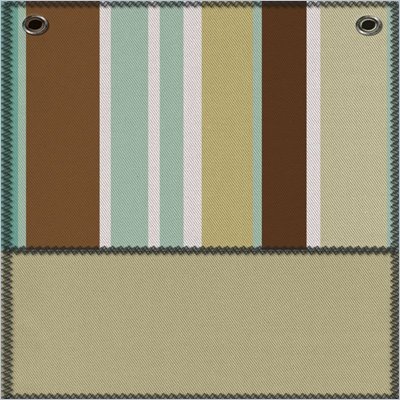 Elite L.X.E. Blue Mocha & Khaki Pattern Slip Cover