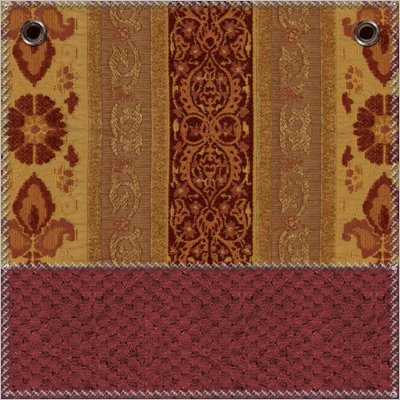 Elite Amaris Berry Pattern Luxe Woven Reversible/Suede Cover