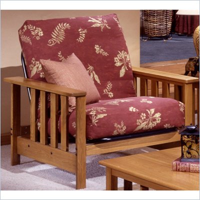Elite Products Mead Junior Twin Oak Futon Chair Frame