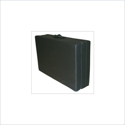 Elite Black Twin Tri-Fold Floor Mat