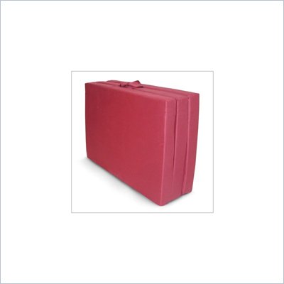 Elite Burgundy Twin 39" Tri-Fold Floor Mat