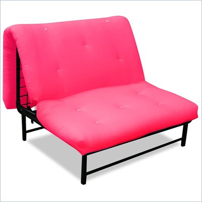 Elite Products X Factor Black Metal Twin Size Futon 