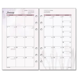 Day Runner Express Nature Planning Page