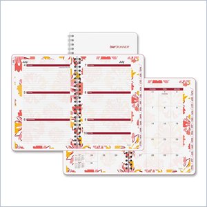 Day Runner Floral Explosion Academic Planner