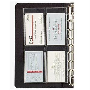 Day-Timer Desk Business Card Holder