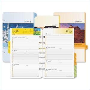 Day-Timer Serenity 2PPW Weekly Organizer Refill
