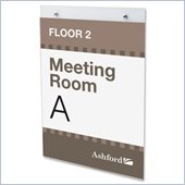 Deflect-o Classic Image Wall Mount Sign Holder