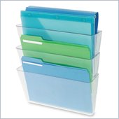 Deflect-o Three Pack Stackable Letter Wall Pocket