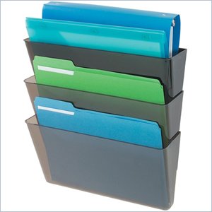Deflect-o Three Pack Stackable Letter Wall Pocket