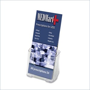 Deflect-o Leaflet Size Rigid Literature Rack