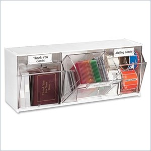 Deflect-o Interlocking Horizontal Tilt Bin