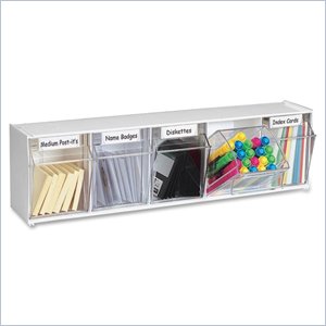Deflect-o Interlocking Horizontal Tilt Bin