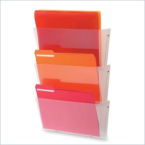 Deflect-o DocuPocket 63601RT Letter Size Wall Pockets