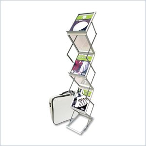 Deflect-o Collapsible Literature Floor Stand