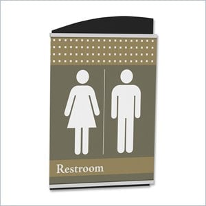 Deflect-o Sign Holder