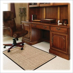 Deflect-o RollaMat Chunky Wool Jute Chair Mat