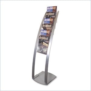 Deflect-o Contemporary Literature Floor Stand