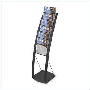 Deflect-o Contemporary Literature Floor Stand