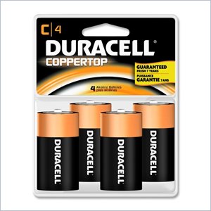 Duracell MN1400R4Z C Size Alkaline General Purpose Battery