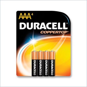Duracell MN2400B4Z Alkaline General Purpose Battery