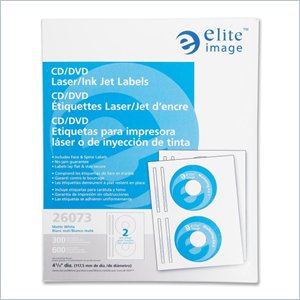 Elite Image CD/DVD Laser/Inkjet Label