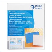 Elite Image Permanent Laser/Inkjet Filing Label