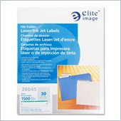 Elite Image Permanent Laser/Inkjet Filing Label