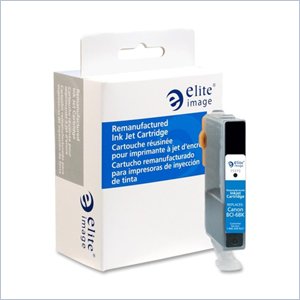 Elite Image Remanufactured Canon BCI6BK Inkjet Cartridge