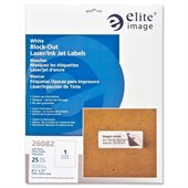 Elite Image Block-out Full Sheet Laser/Inkjet Label