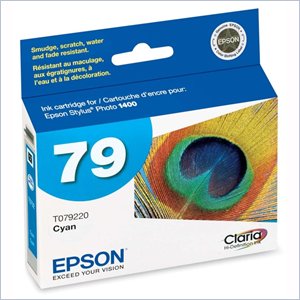 Epson 79 High-Capacity Cyan Ink Cartridge
