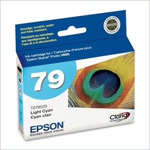 Epson 79 High-Capacity Light Cyan Ink Cartridge