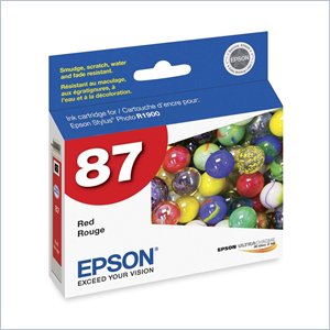 Epson UltraChrome Hi-Gloss 2 Pigment Red Ink Cartridge