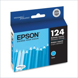 Epson DURABrite No. 124 Moderate Capacity Ink Cartridge