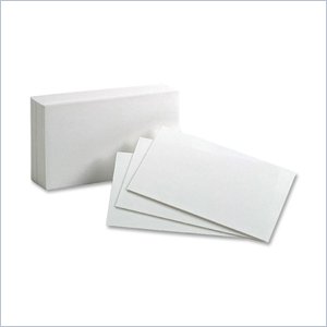 Esselte Blank Index Card
