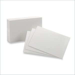 Esselte Blank Index Card