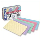 Esselte Rainbow Pack Index Card