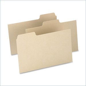 Esselte 1/3 Cut Blank Tab Index Guide
