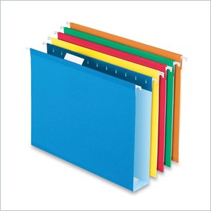 Esselte Colored Box Bottom Hanging Folder