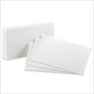 Esselte Top Quality Ruled Index Card