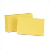 Esselte Colored Blank Index Card