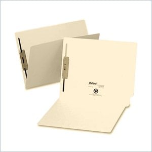 Esselte Manila End Tab File Folder with Fastener