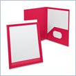 ADD TO YOUR SET: Esselte ViewFolio Framed Twin Pocket Window Portfolio