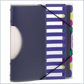 Esselte Translucent Rainbow Poly File Sorter