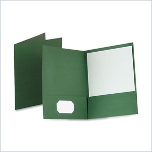 Esselte Oxford Linen Twin Pocket Portfolio