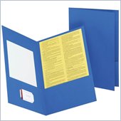 Esselte Double Pocket Leatherine Portfolio