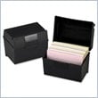ADD TO YOUR SET: Esselte Plastic Index Card Box With Lid