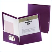 Esselte Oxford Metallic Two Pocket Folder