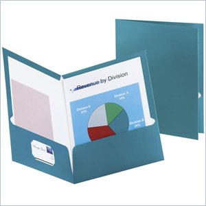 Esselte Oxford Metallic Two Pocket Folder