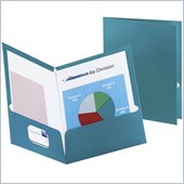 Esselte Oxford Metallic Two Pocket Folder