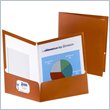 ADD TO YOUR SET: Esselte Metallic Two Pocket Folder